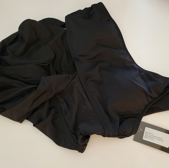 NEW Mycoco One Piece Swim Suit w/ One Shoulder Cutout NEW - Picture 5 of 5